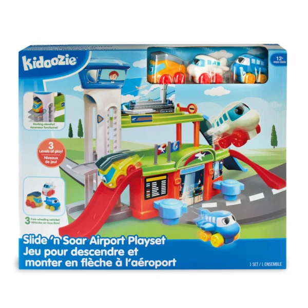 SLIDE 'N SOAR AIRPORT PLAYSET - Image 2