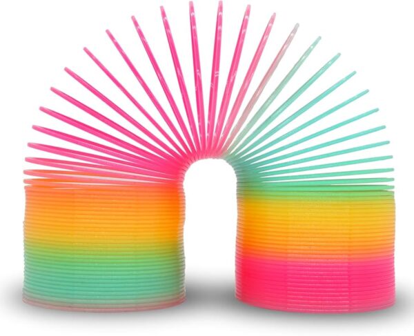 4" Jumbo Rainbow Color Magic Spring