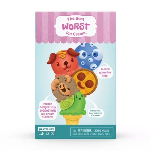 THE BEST WORST ICE CREAM CARD GAME