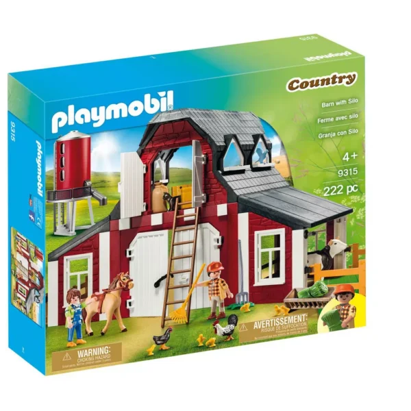 BARN WITH SILO-COUNTRY