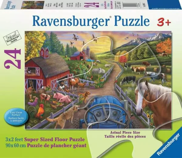 MY FIRST FARM 24PC FLOOR PUZZLE