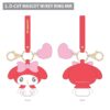 MY MELODY D-CUT MASCOT W/KEYRING