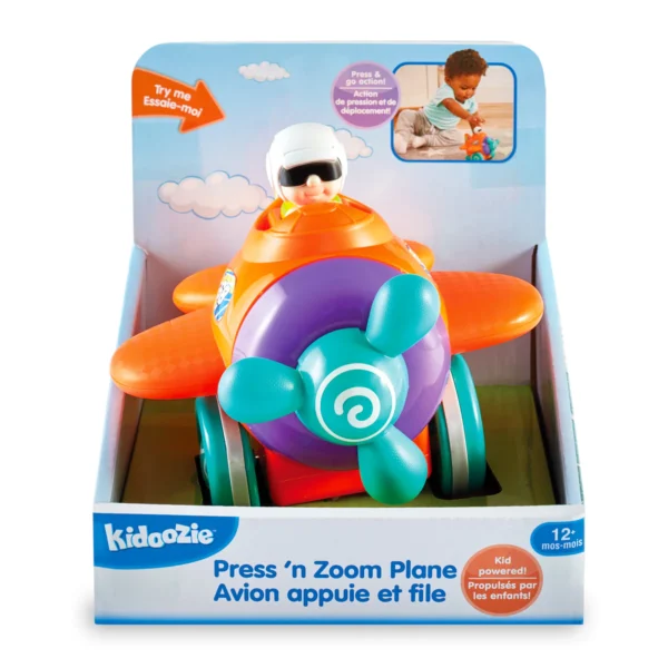 PRESS 'N ZOOM PLANE BY KIDOOZIE - Image 2