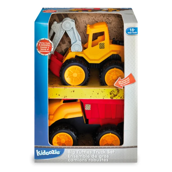 BIG TUFFIES TRUCK SET-KIDOOZIE
