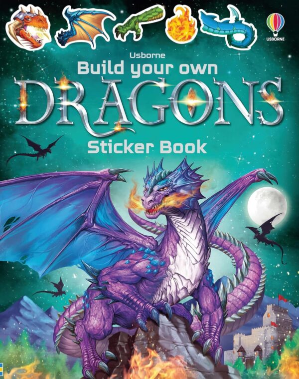 BUILD YOUR OWN DRAGONS STICKER BK