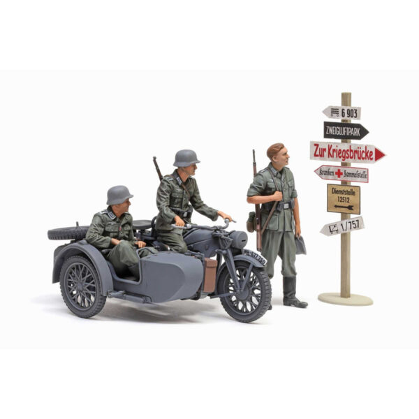 1/35 GERMAN KS600 MOTORCYCLE & SIDECAR