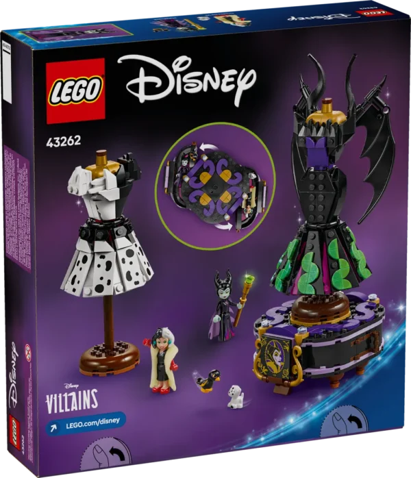 MALEFICENT'S AND CRUELLA DE VIL'S DRESSES-DISNEY VILLAINS - Image 5