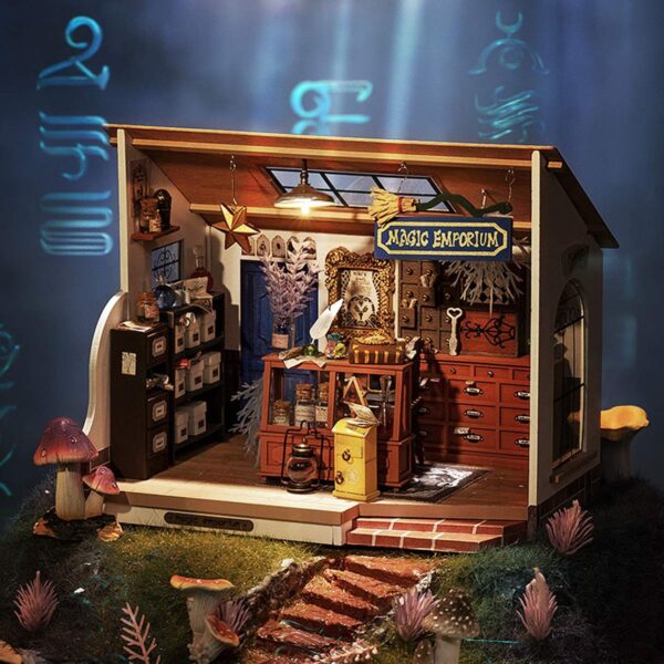 KIKI'S MAGIC EMPORIUM DIY MINIATURE HOUSE BY ROLIFE - Image 2