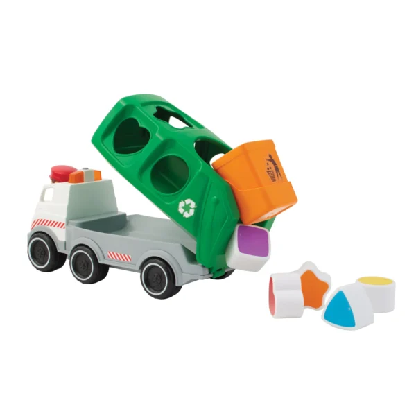 SHAPE SORTING RECYCLING TRUCK BY KIDOOZIE - Image 2