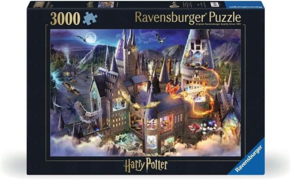 HOGWARTS CASTLE CUTAWAY 3000PC