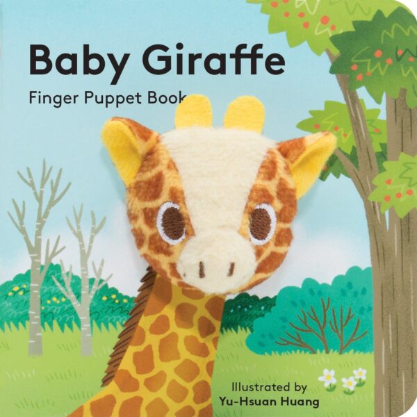 BABY GIRAFFE FINGER PUPPET BOOK