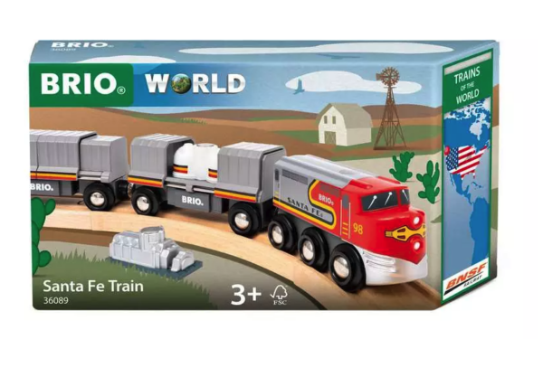 SANTA FE TRAIN-TRAINS OF THE WORLD
