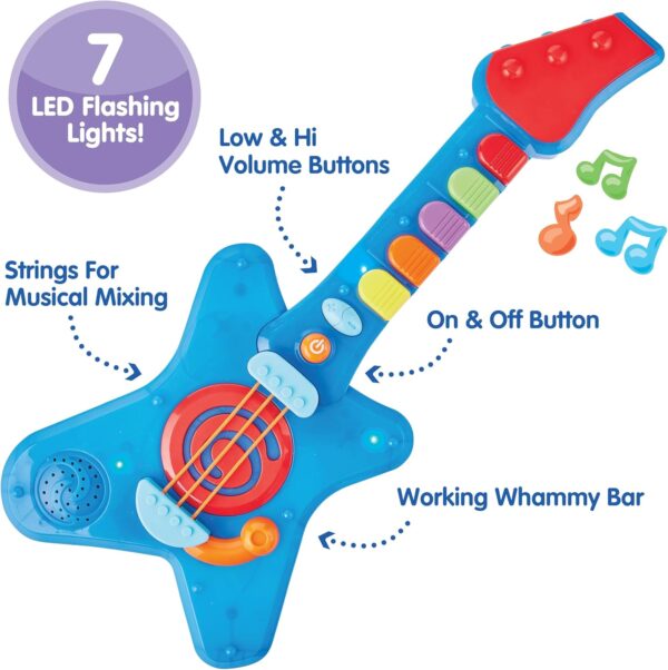 ROCKIN' LIGHTS GUITAR BY KIDOOZIE - Image 2