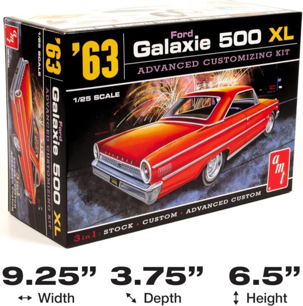 1/25 '63 FORD GALAXIE 500 XL 3 IN 1
