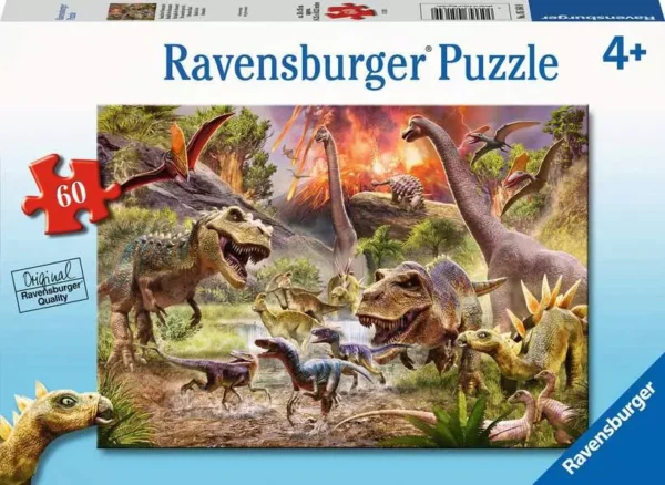 DINOSAUR DASH 60PC