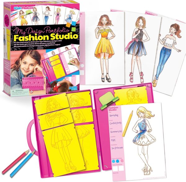 KIDZMAKER MY DESIGN PORTFOLIO FASHION STUDIO