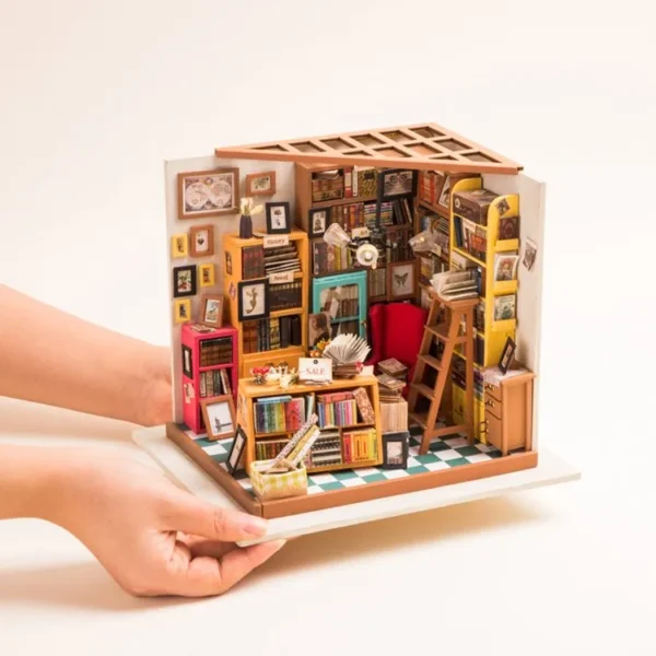 SAM'S STUDY DIY MINIATURE HOUSE BY ROLIFE - Image 2