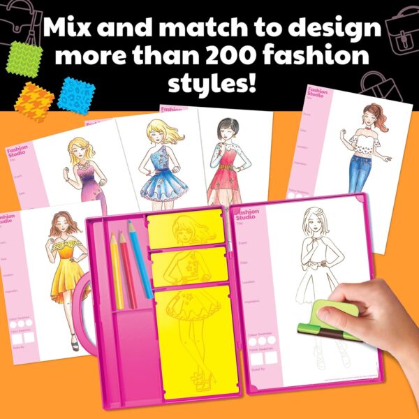 KIDZMAKER MY DESIGN PORTFOLIO FASHION STUDIO - Image 2