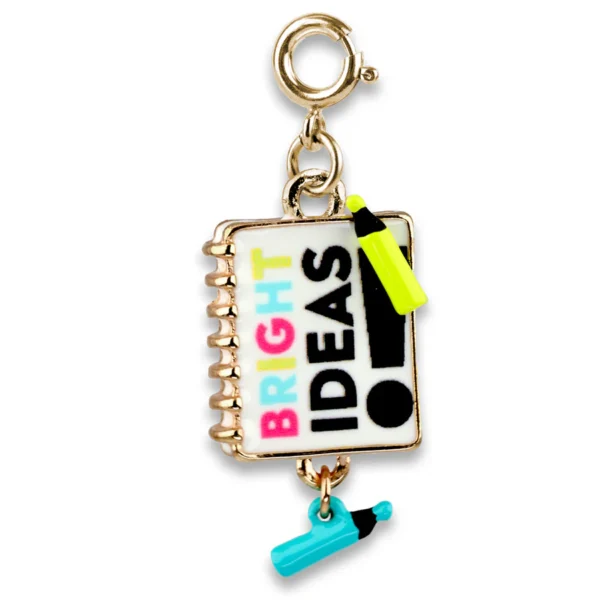 CHARM IT! GOLD BRIGHT IDEAS NOTEBOOK