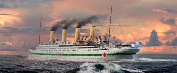 1/700 HMHS BRITANNIC OCEAN LINER