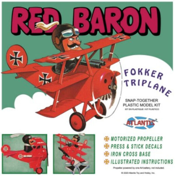 RED BARON FOKKER TRIPLANE SNAP