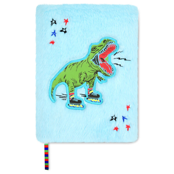 SKATING DINOSAUR FURRY JOURNAL