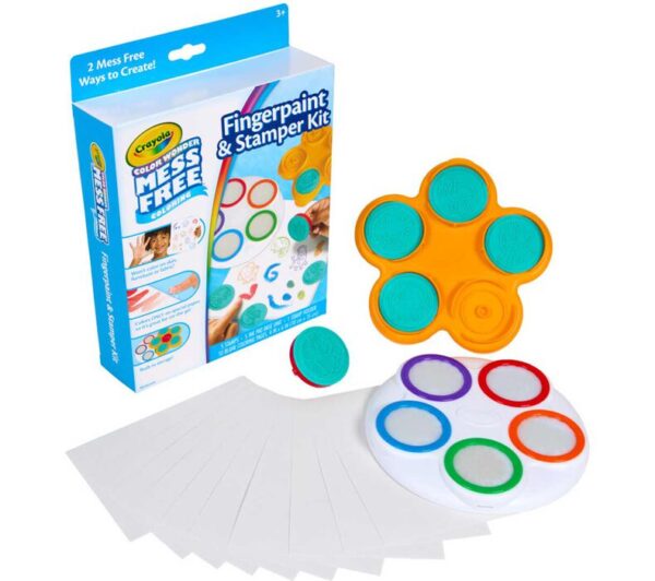 COLOR WONDER FINGERPAINT & STAMPER KIT