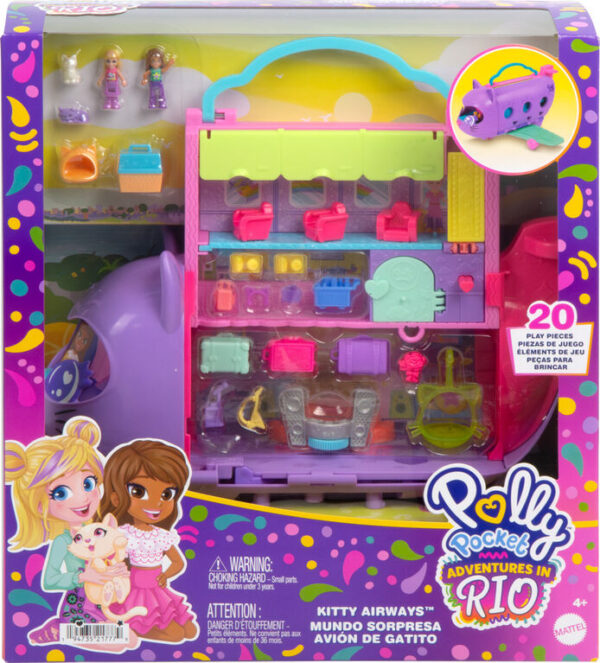POLLY POCKET KITTY AIRWAYS ADVENTURE IN RIO