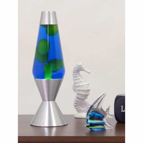 LAVA LAMP 16.3" YELLOW/BLUE - Image 2