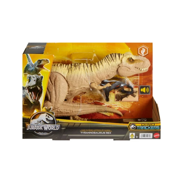 JURASSIC WORLD TYRANNOSAURUS REX DINO TRACKERS - Image 4