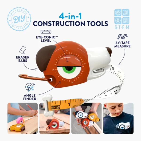 FIDO DOG 4-IN-1 TAPE MEASURE - Image 3