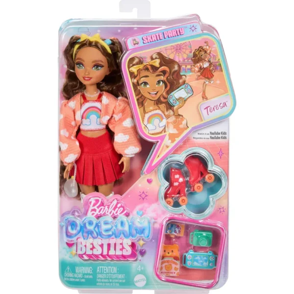 BARBIE DREAM BESTIES SKATE PARTY TERESA - Image 6