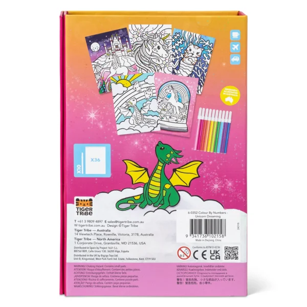 COLOUR BY NUMBERS-UNICORN DREAMING - Image 6