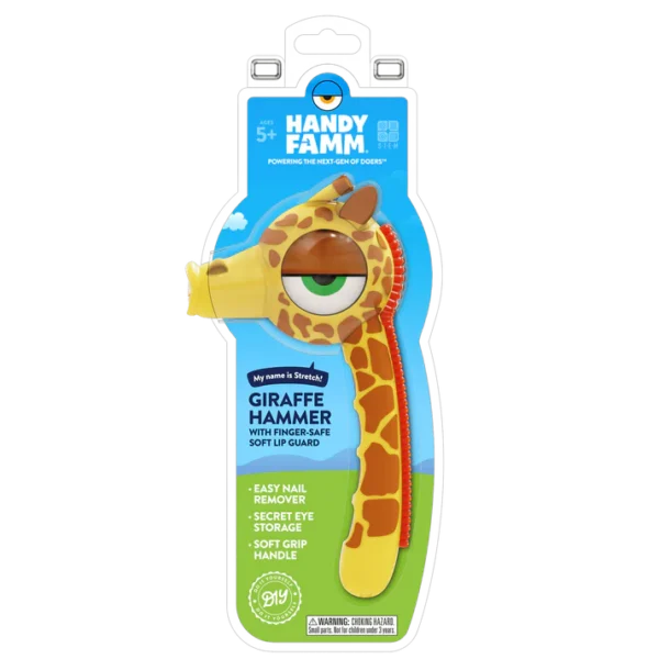 STRETCH YELLOW GIRAFFE HAMMER