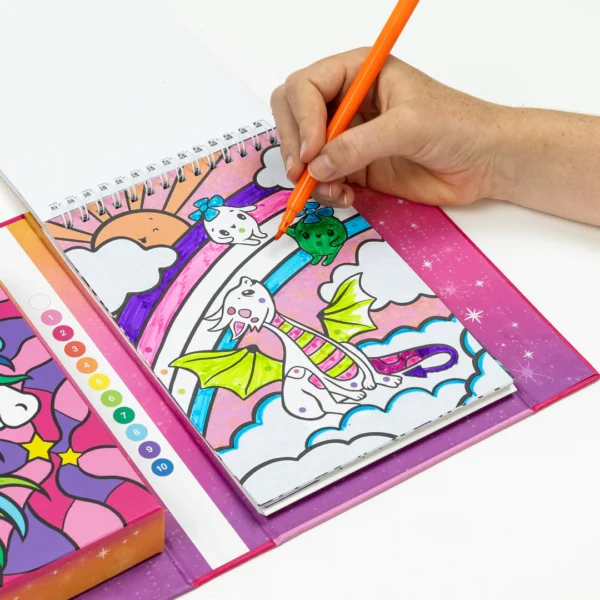 COLOUR BY NUMBERS-UNICORN DREAMING - Image 3