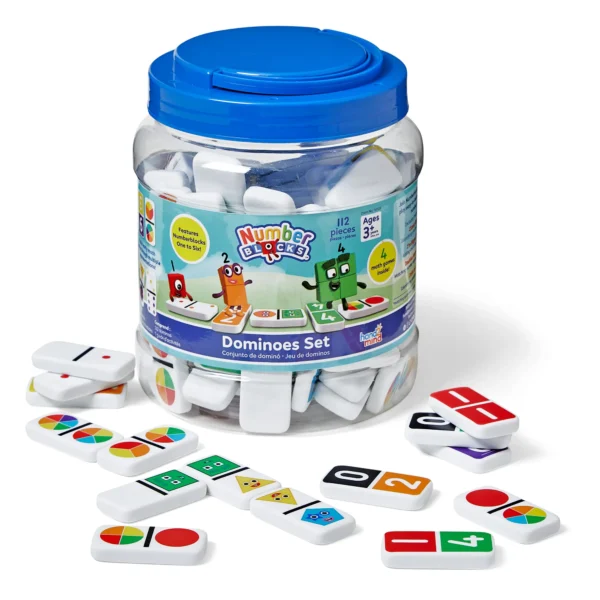 NUMBER BLOCKS DOMINOES SET