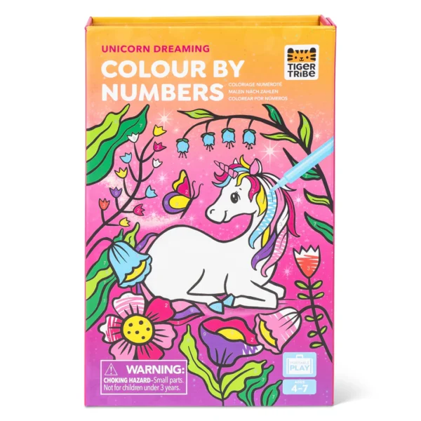 COLOUR BY NUMBERS-UNICORN DREAMING