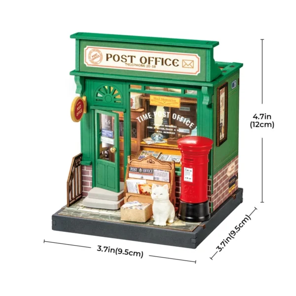 CENTURY POST OFFICE DIY MINIATURE HOUSE - Image 4