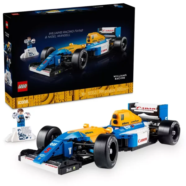 WILLIAMS RACING FW14B & NIGEL MANSELL-ICONS