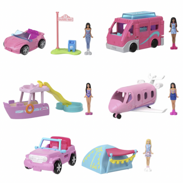 MINI BARBIELAND VEHICLE ASST.