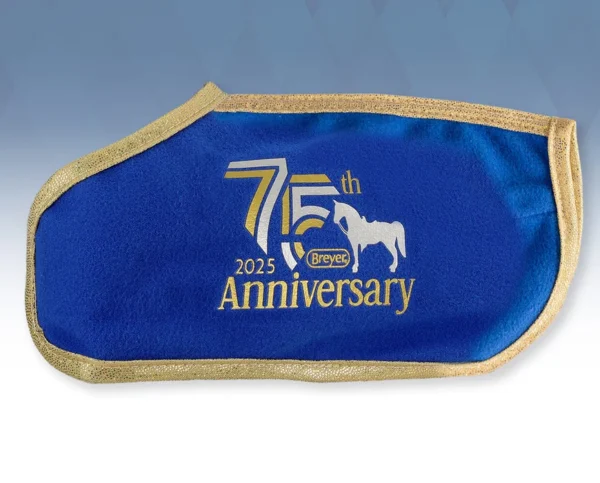 BREYER 75TH ANNIVERSARY BLUE BLANKET