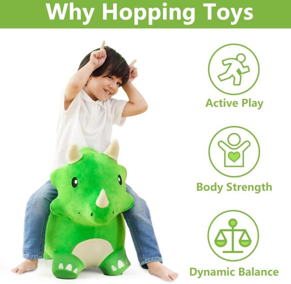 BOUNCY TRICERATOPS BOUNCY PALS - Image 3