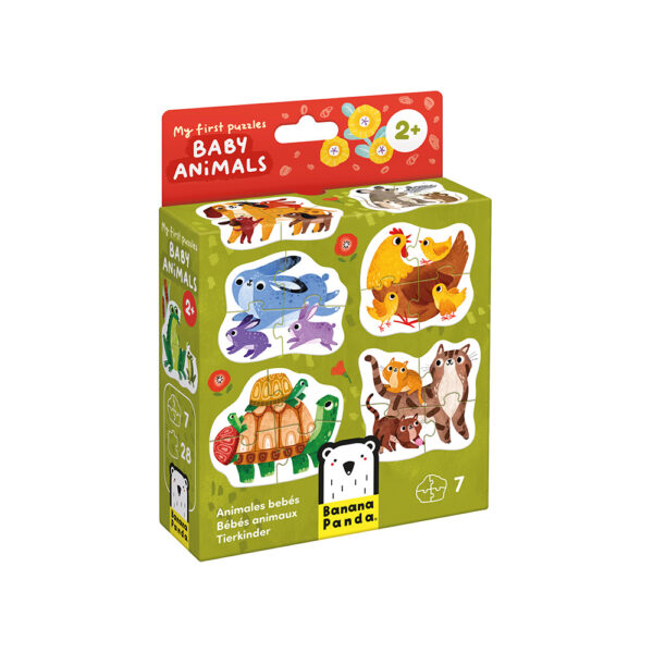 MY FIRST PUZZLES BABY ANIMALS