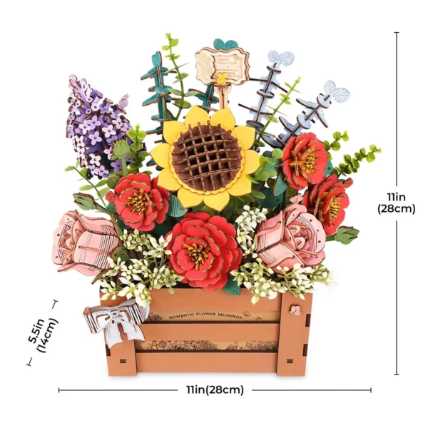 WOODEN BLOOM BOX BY ROWOOD - Image 5