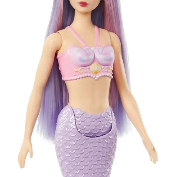 BARBIE MERMAID W/LILAC HAIR & PURPLE TAIL - Image 2