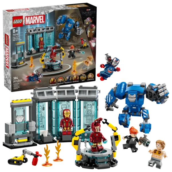IRON MAN'S LABORATORY:HALL OF ARMOR-MARVEL