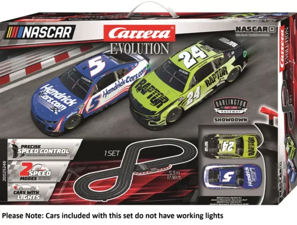 1/32 NASCAR DARLINGTON SHOWDOWN EVOLUTION SET 17.38'