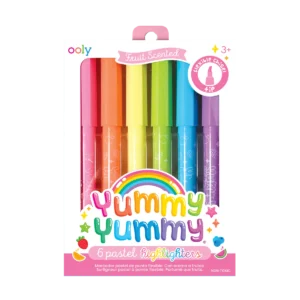 YUMMY YUMMY 6 PASTEL HIGHLIGHTERS
