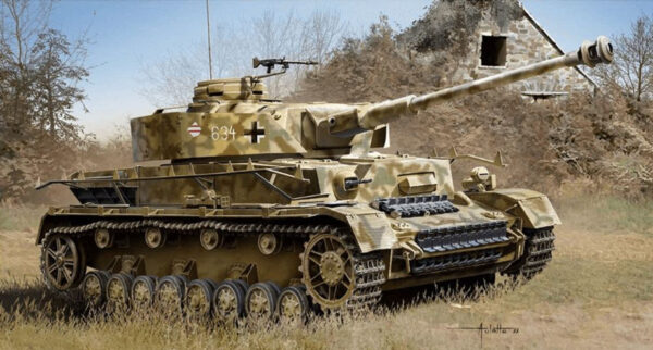 1/72 GERMAN PZKPFW IV AUSF H TANK