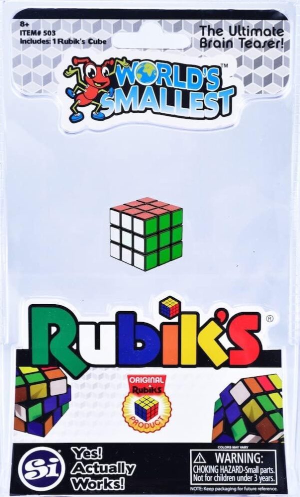 WORLD'S SMALLEST RUBIK'S CUBE - Image 2